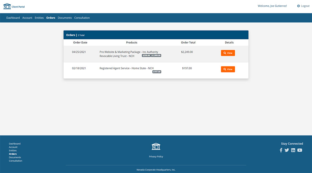 Client Portal image 2